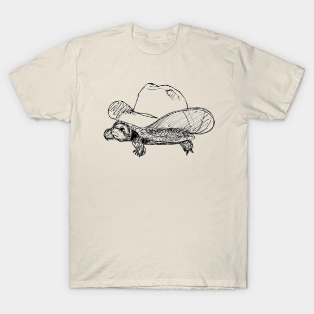 CowTurtle T-Shirt by cowboyknees